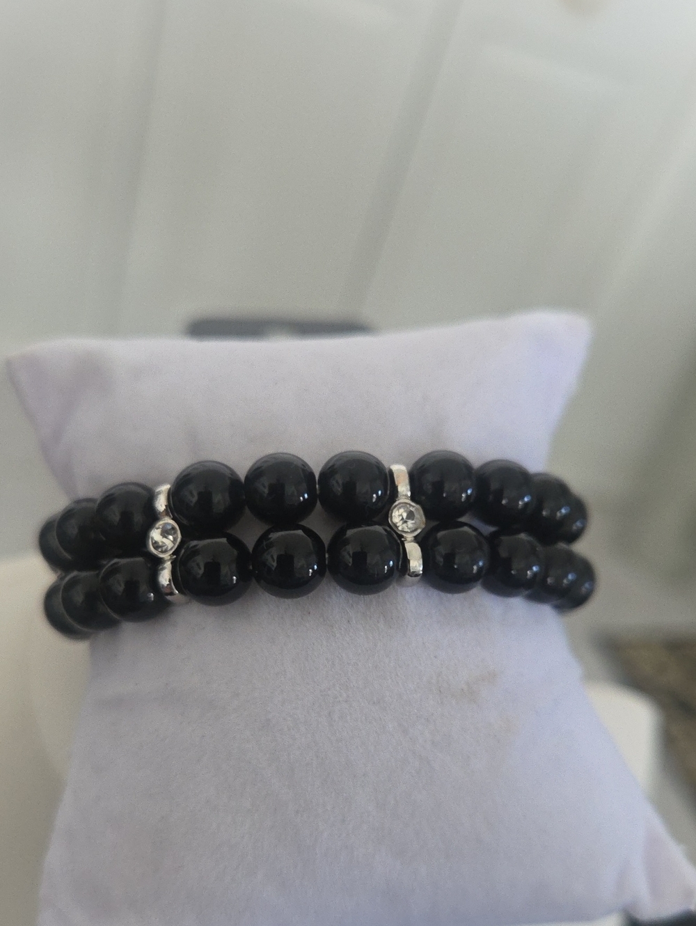 Paparazzi Downtown Debut Black Bracelet NWzt